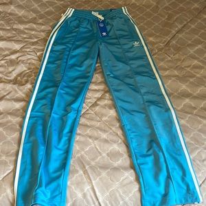 Womens Adidas original wide leg track pants